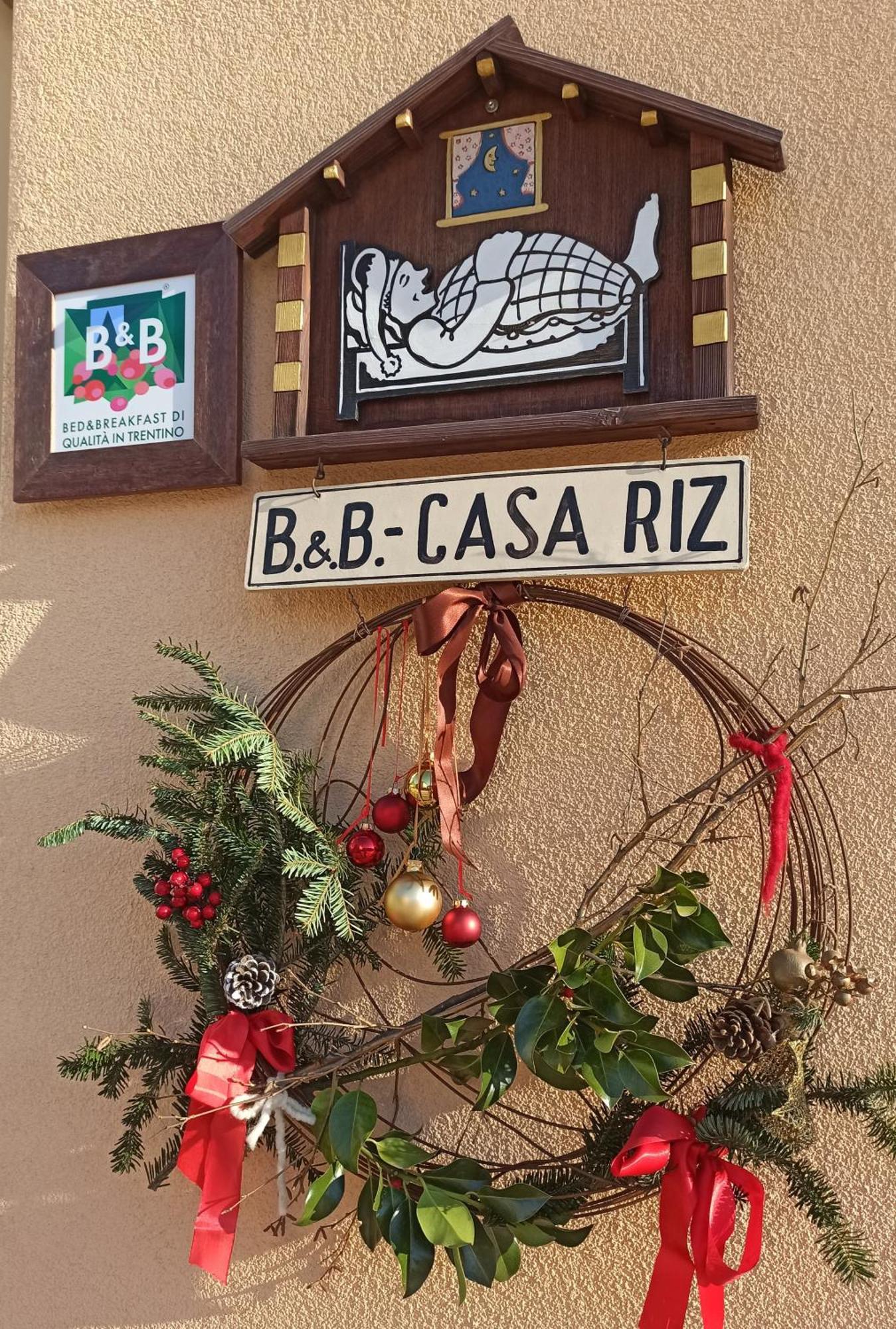 B&B Casa Riz Castello-Molina di Fiemme Εξωτερικό φωτογραφία